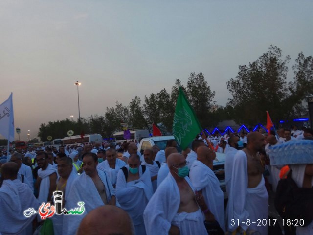 فيديو: الحاج المحامي نادر صرصور يطمئن الاهالي ويصرح  الوفود القسماوية في صعيد عرفات بخير وبصحة وعافية 